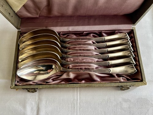 Jugendstil löffel 6 - löffel, w&b