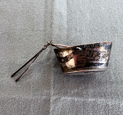 Antikes teesieb aus - antikes, silber