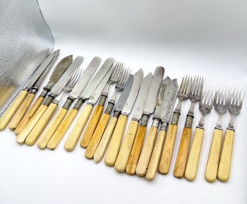 Antikes besteck konvolut - besteck,