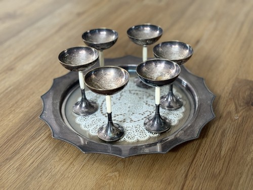 Antik wmf likör set - wmf,