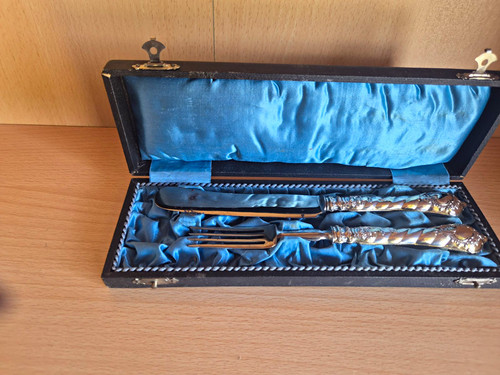 Versilbertes besteck set - besteck-set, im