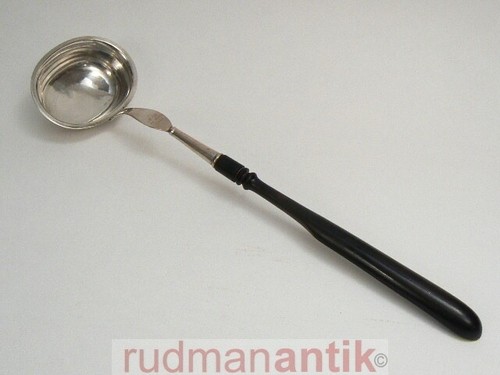 Antike suppenkelle silber - antike,