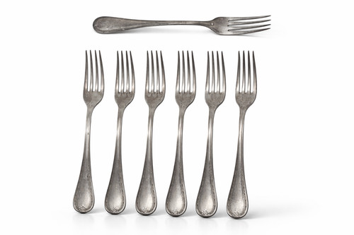 Wellner silber gabeln antik - silber,