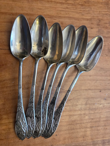 Silber teelöffel jh 3 - silber,