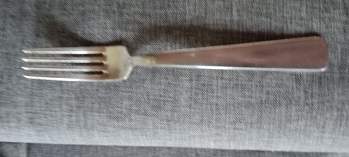 Alte verslberte gabel krupp - alte,