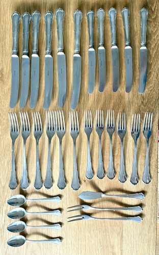 Silberbesteck teile - silberbesteck,, 36