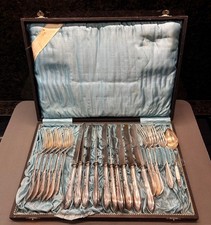 Alter Besteckkasten mit