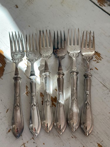 Versilbertes besteckset - versilbertes,