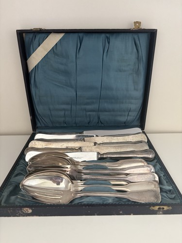 Antikes besteck set aus - antikes, besteck-set