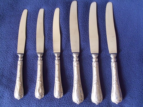 Silbermesserset - (6, messer)