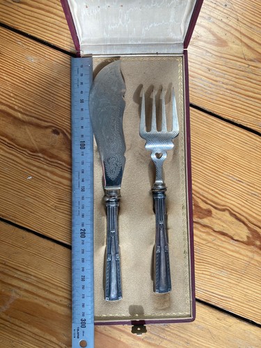Jugendstil fischbesteck - jugendstil,